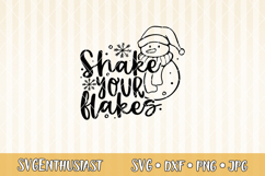 Shake your flakes SVG cut file Product Image 2