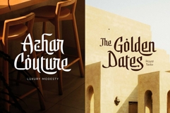 Shamirah Arabic Style Display Font Product Image 5