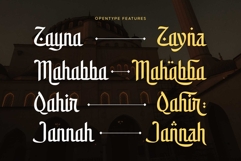 Shamirah Arabic Style Display Font Product Image 7
