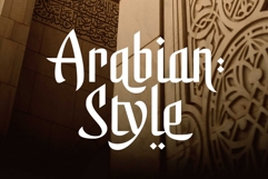 Shamirah Arabic Style Display Font Product Image 8