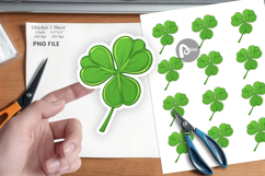 Shamrock Sticker Product Image 1
