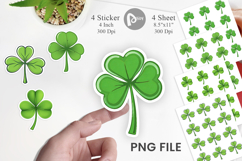 Shamrock Sticker Product Image 1