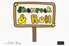 Retro St Patrick's Day Clipart | St Patrick PNG Product Image 1