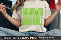 Shamrock and Roll - St. Patrick's Day SVG Design Product Image 1