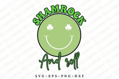 Shamrock And Roll SVG Design Product Image 1