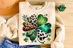 St Patrick&#039;s Day Shamrock PNG, Lucky Day PNG, Shamrock PNG Product Image 3