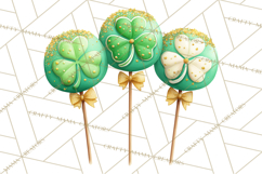 St. Patrick’s Day Dessert Bar Clipart PNG Product Image 4