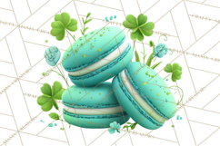 St. Patrick’s Day Dessert Bar Clipart PNG Product Image 2