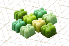 St. Patrick’s Day Dessert Bar Clipart PNG Product Image 5