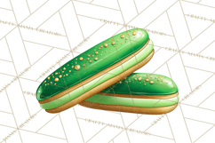 St. Patrick’s Day Dessert Bar Clipart PNG Product Image 2