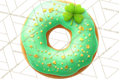 St. Patrick’s Day Dessert Bar Clipart PNG Product Image 2