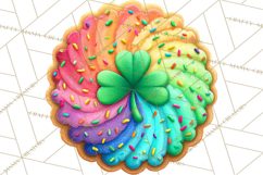 St. Patrick’s Day Dessert Bar Clipart PNG Product Image 5