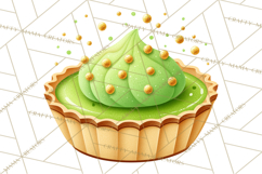 St. Patrick’s Day Dessert Bar Clipart PNG Product Image 3