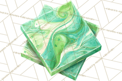 St. Patrick’s Day Dessert Bar Clipart PNG Product Image 3