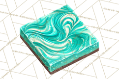 St. Patrick’s Day Dessert Bar Clipart PNG Product Image 4