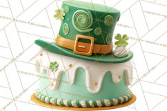 St. Patrick’s Day Dessert Bar Clipart PNG Product Image 5