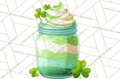 St. Patrick’s Day Dessert Bar Clipart PNG Product Image 2