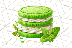 St. Patrick’s Day Dessert Bar Clipart PNG Product Image 3