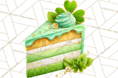 St. Patrick’s Day Dessert Bar Clipart PNG Product Image 4