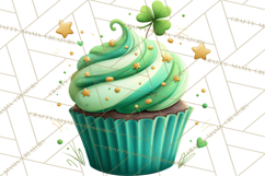 St. Patrick’s Day Dessert Bar Clipart PNG Product Image 5