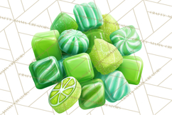 St. Patrick’s Day Dessert Bar Clipart PNG Product Image 3