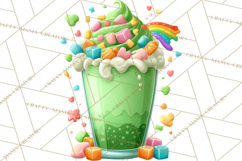 St. Patrick’s Day Dessert Bar Clipart PNG Product Image 4