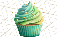 St. Patrick’s Day Dessert Bar Clipart PNG Product Image 5