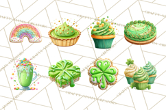 St. Patrick’s Day Dessert Bar Clipart PNG Product Image 4