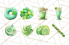 St. Patrick’s Day Dessert Bar Clipart PNG Product Image 6