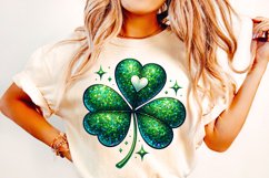 St Patrick&#039;s Day Shamrock PNG, Lucky Day PNG, Shamrock PNG Product Image 1