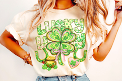 Lucky St Patrick's Day PNG, Irish PNG, Shamrock PNG, Clover Product Image 3