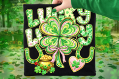 Lucky St Patrick's Day PNG, Irish PNG, Shamrock PNG, Clover Product Image 7