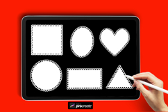 Shapes Stamp Brushes for Procreate