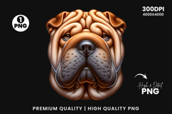 shar pei clipart, shar pei png, dog clipart, dog png, sublimation design, aggressive dog art, pet clipart, animal artwork, dog lover gift, printable clipart
