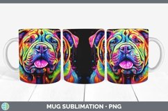 GorgeousShar Pei Mug Wrap design.
