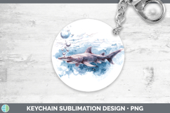 GorgeousShark Sketch Keychain design.