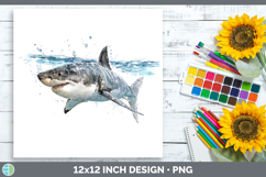 GorgeousShark Sketch Paper Backgrounds design.