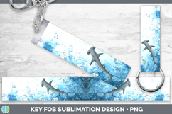 GorgeousShark Sketch Key Fob design.