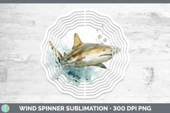 GorgeousShark Sketch Wind Spinner design.