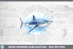GorgeousShark Sketch Wind Spinner design.