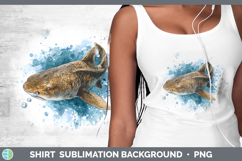 GorgeousShark Sketch Shirt design.