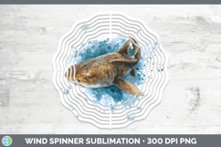 GorgeousShark Sketch Wind Spinner design.