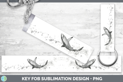 GorgeousShark Sketch Key Fob design.