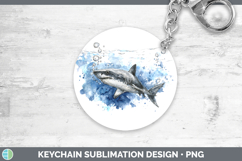 GorgeousShark Sketch Keychain design.