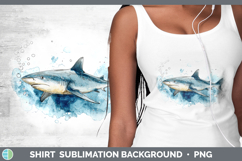 GorgeousShark Sketch Shirt design.