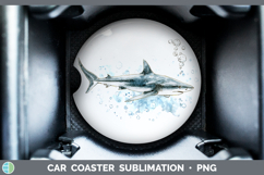 GorgeousShark Sketch Car Coaster design.