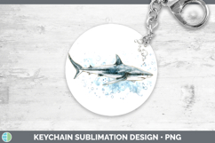 GorgeousShark Sketch Keychain design.