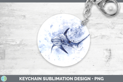 GorgeousShark Sketch Keychain design.