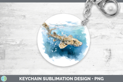 GorgeousShark Sketch Keychain design.