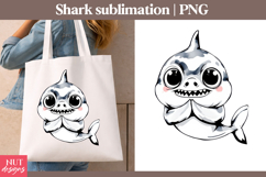 Cute Baby Shark sublimation ocean sublimation underwater Product Image 1